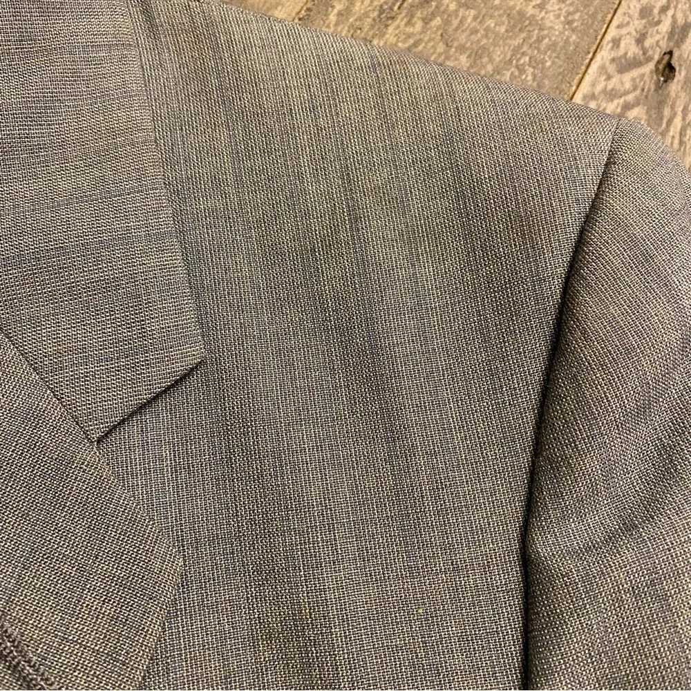 Vintage Christian Dior Monsieur Blazer Suit Jacket Men's Light Navy‎ Blue